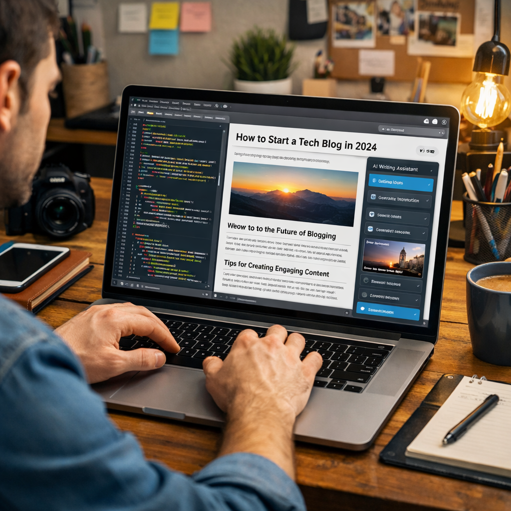 Comment j'ai créé ce blog avec l'IA