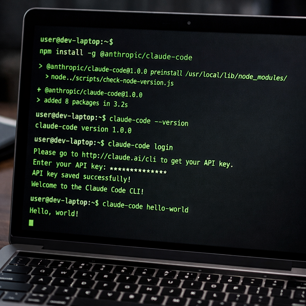 Guide d'installation et de démarrage avec Claude Code 2.0 en 2026