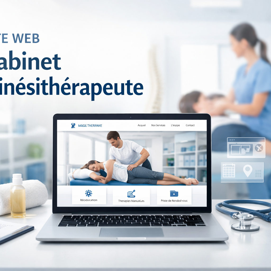 site web cabinet kinésithérapeute